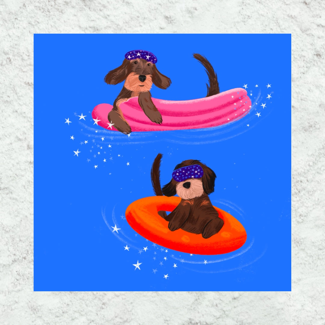 Dog Spacecard
