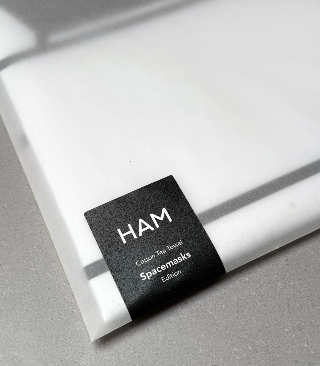 Spacemasks x HAM tea towel